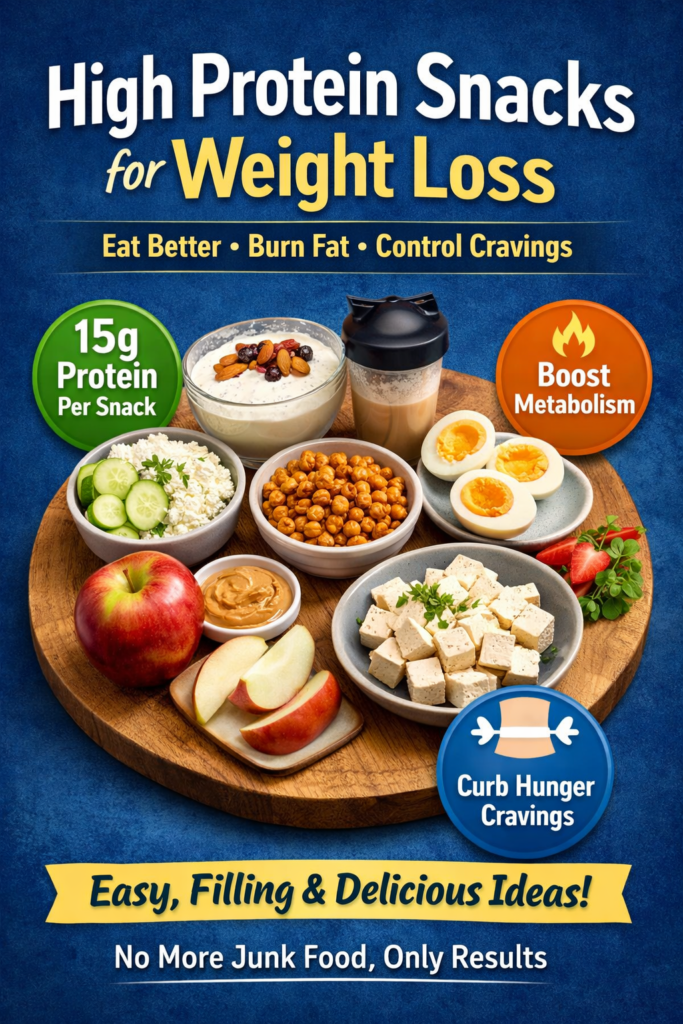 High Protein Snacks for Weight Loss